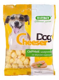 Сырные шарики CheeserDog со вкусом курицы
