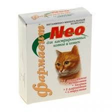 Фармавит NEO для котов и кошек кастр. 60таб