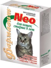 Фармавит NEO для кошек стареющих 60 таб.