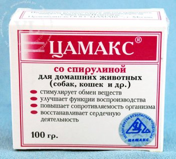 Цамакс \со спирулиной\,100г
