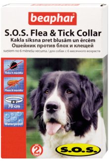 Ошейник S.O.S. для собак от блох