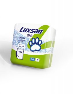 КОВРИКИ впитывающие LUXSAN Premium GEL 60*60 см (30шт)