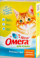 Омега Neo+ для кошек с морскими водорослями (крепкое здоровье)