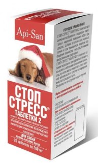 Стоп - стресс таб. для собак до 30кг.(для мелких и средних пород)