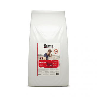 KARMY Medium Adult Телятина — 15кг. Сухой корм для взрослых собак средних пород старше 1 года.