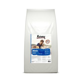KARMY Maxi Adult Телятина — 15кг. Сухой корм для взрослых собак крупных пород старше 1 года.