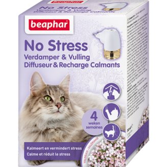 No Stress набор: диффузор со сменным блоком для кошек, 30мл.