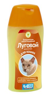 Зоошампунь "Луговой" для кошек, 180 мл (30 фл/кор)