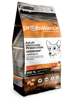 ProBalance Immuno Adult Корм сухой для взрос. собак с говядиной, 15 кг 52 PB 192