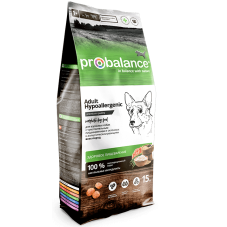 ProBalance Hypoallergenic Корм сухой для взрос.собак всех пород,15 кг 52 PB 664