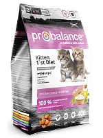 ProBalance 1'st Diet Корм сухой для котят с цыпленком, 400гр 32 PB 145
