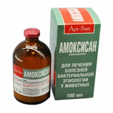 Амоксисан 100 мл (10 упак/короб)