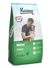 KARMY Mini Junior Индейка — 10кг. Сухой корм для щенков мелких пород в возрасте до 1года.