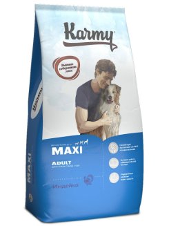 KARMY Maxi Adult Индейка — 14кг.Сухой корм для взрослых собак крупных пород старше 1 года.