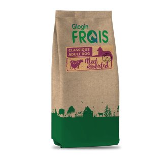 FRAIS CLASSIQUE ADULT DOG MEET ASSORTED (СУХОЙ КОРМ ДЛЯ СОБАК МЯСНОЕ АССОРТИ), 15 КГ
