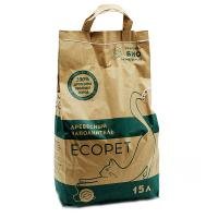 Наполнитель Древесный 15 литров ECOPET