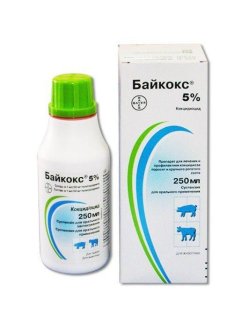 Байкокс 5% фл. 250 мл