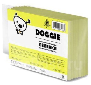 Одноразовые гелевые пеленки для домашних животных "ЗооДом "DOGGIE", 45см х 60см (30 шт), 1/6