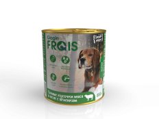 FRAIS HOLISTIC DOG КОНСЕРВЫ ДЛЯ СОБАК МЯСНЫЕ КУСОЧКИ С ЯГНЕНКОМ В ЖЕЛЕ, 850 ГР