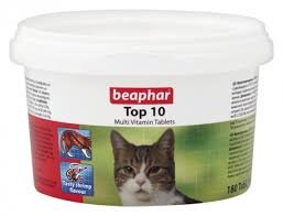Витамины для кошек «Top10». 180 шт.