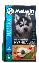 Melwin для щенков с курицей 1 кг