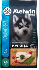Melwin для щенков с курицей 2,5кг
