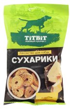 Сухарики с сыром лакомство для собак 55 г