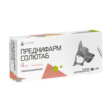Преднифарм Солютаб 4 мг, 20 табл