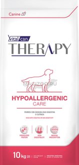Виталкан Корм Therapy Canine Hypoallergenic Care для собак всех возрастов при аллергии, 10 кг