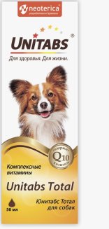 Юнитабс Total для собак, 50 мл