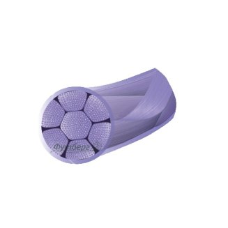 Нить PGA (ПГА), фиолетовый MP 2 (USP 3-0), 75 см 1 игла режущая, 25 мм, изгиб 1/2