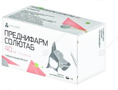 Преднифарм Солютаб 40 мг, 10 табл
