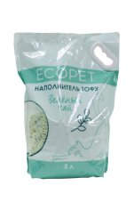 ECOPET Наполнитель Тофу зеленый чай 5л.
