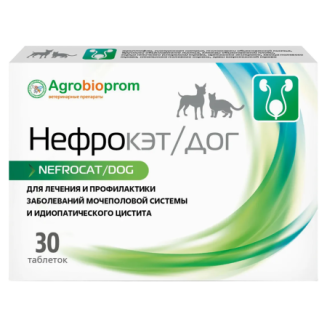 Нефрокэт/дог (профилактика МКБ), таб. 30шт.