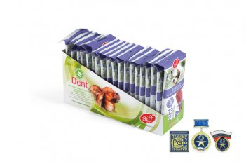 Жев снек DENT со вкусом печени гов. (для мелк. собак) 1шт (20шт.)