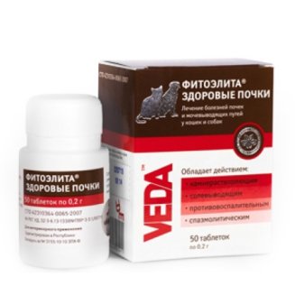 Здоровые почки для кошек и собак 50 таб.
