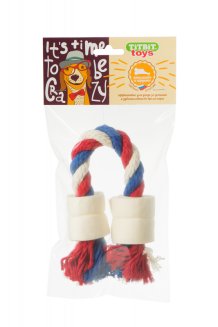 Игрушка канат 18 мм + 2 ролла из кожи