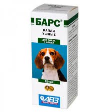 Капли "Барс" ушные 20 мл