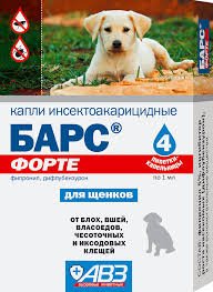 Капли Барс-форте щенки (4п)