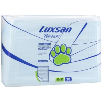 Коврики впитывающие Luxsan Basic 60*90 (30 шт.)